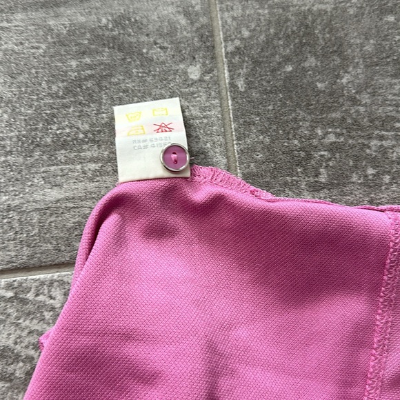 Greg Norman Pink Play Dry Golf Shirt Small - Picture 6 of 7